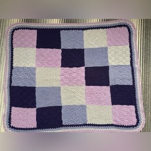 Hand Knit NEW Baby Blanket